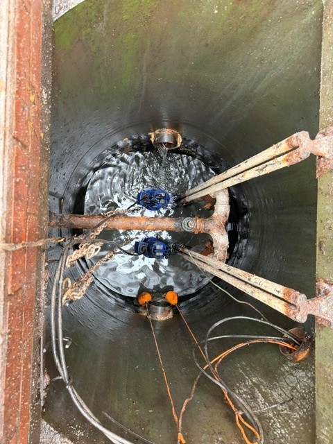 KSB Ama-Port pumps after servicing and cleaning